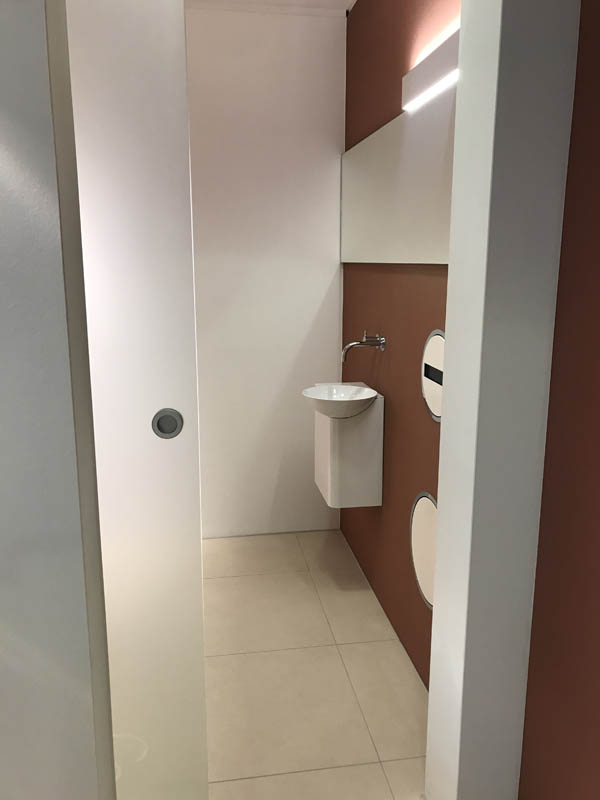 Bad hochwertig modern kleines Handwaschbecken für Toilette