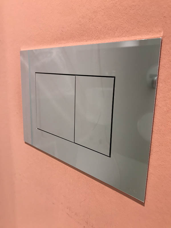 Bad hochwertig modern Betätigungsplatte in Chrom